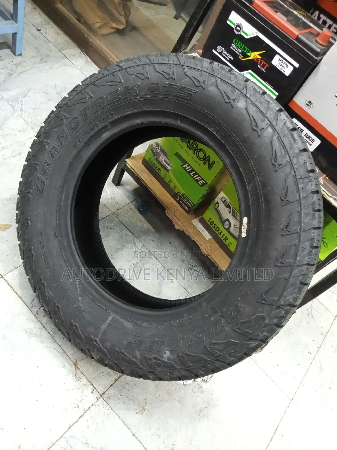 215/70r16 Dunlop Grandtrek All Terrain Tire