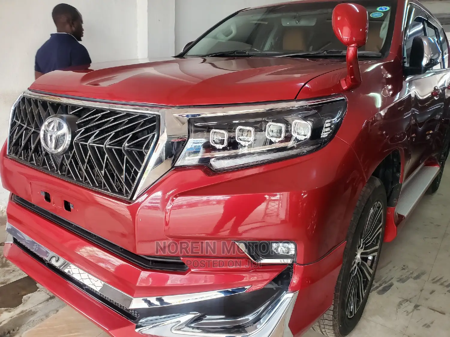 Toyota Land Cruiser Prado 2017 Red