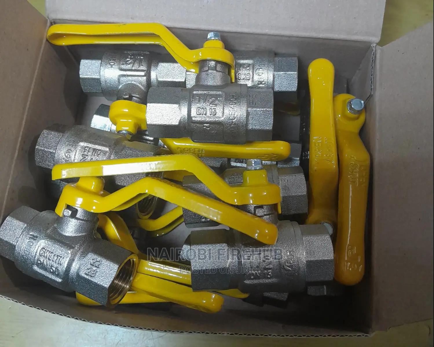 LGP Gas Ball Valves 1/2 " From Italy