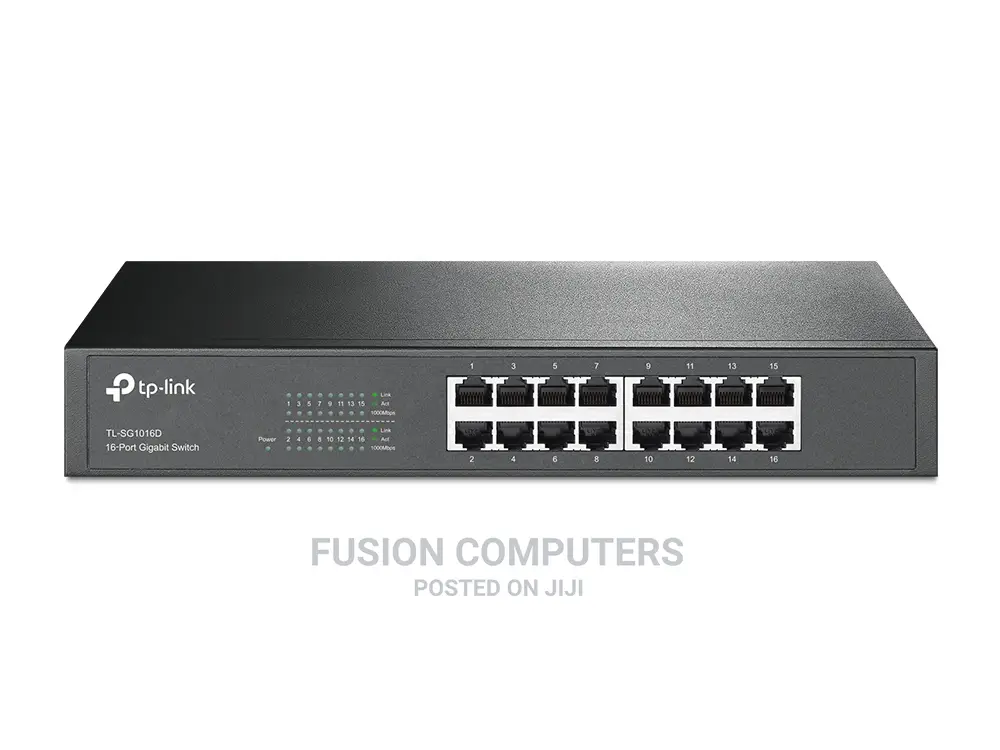 Tp-Link TL-SG1016D 16-Port Gigabit Desktop/Rackmount Switch
