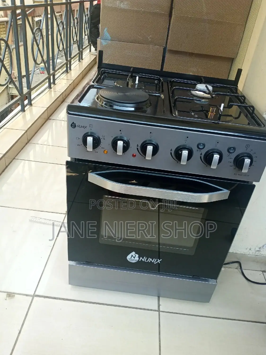 Nunix Standing Cooker 60 By 60