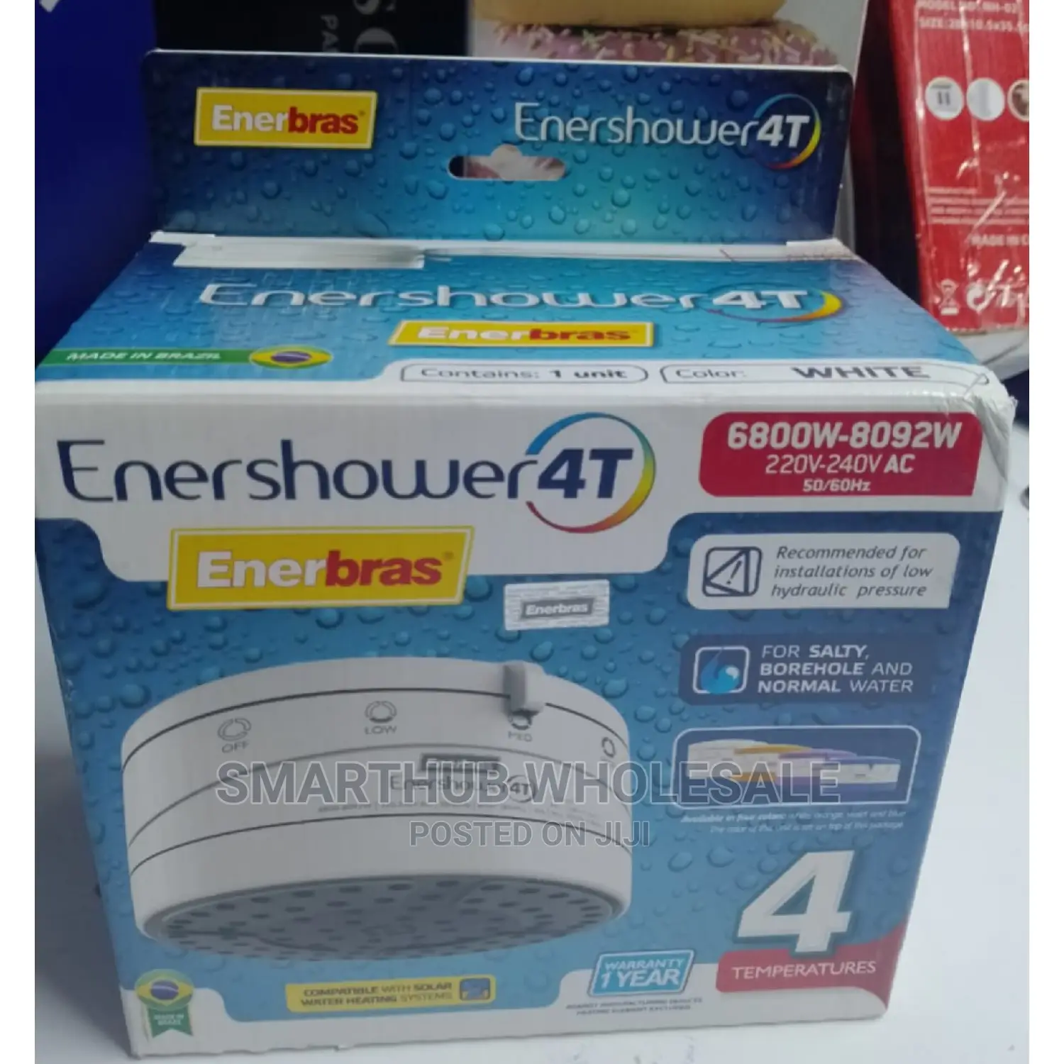 Enershower 4t White