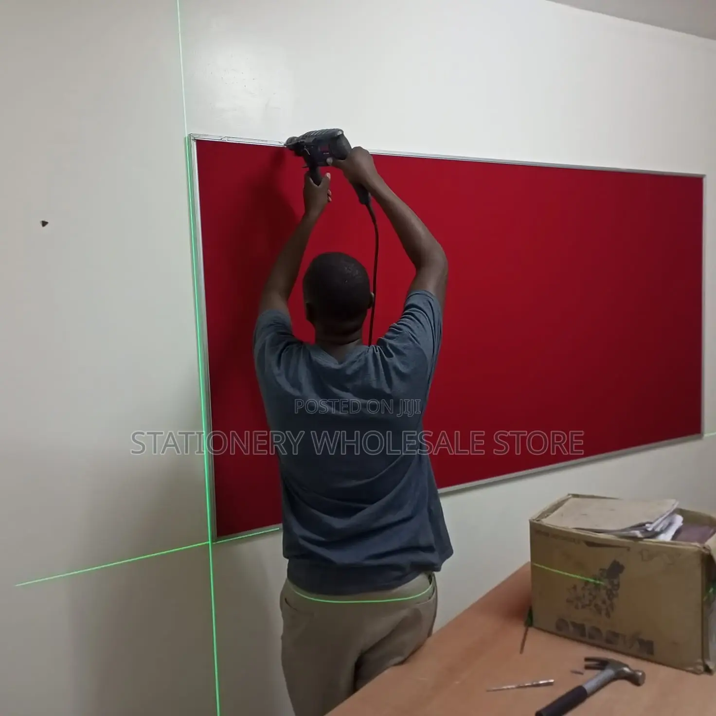 120cmx240cm Pin Board With Free Installation