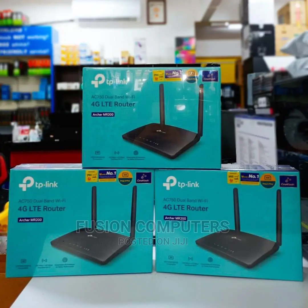TP Link Archer MR200 AC750 Wireless Dual Band 4G LTE Router