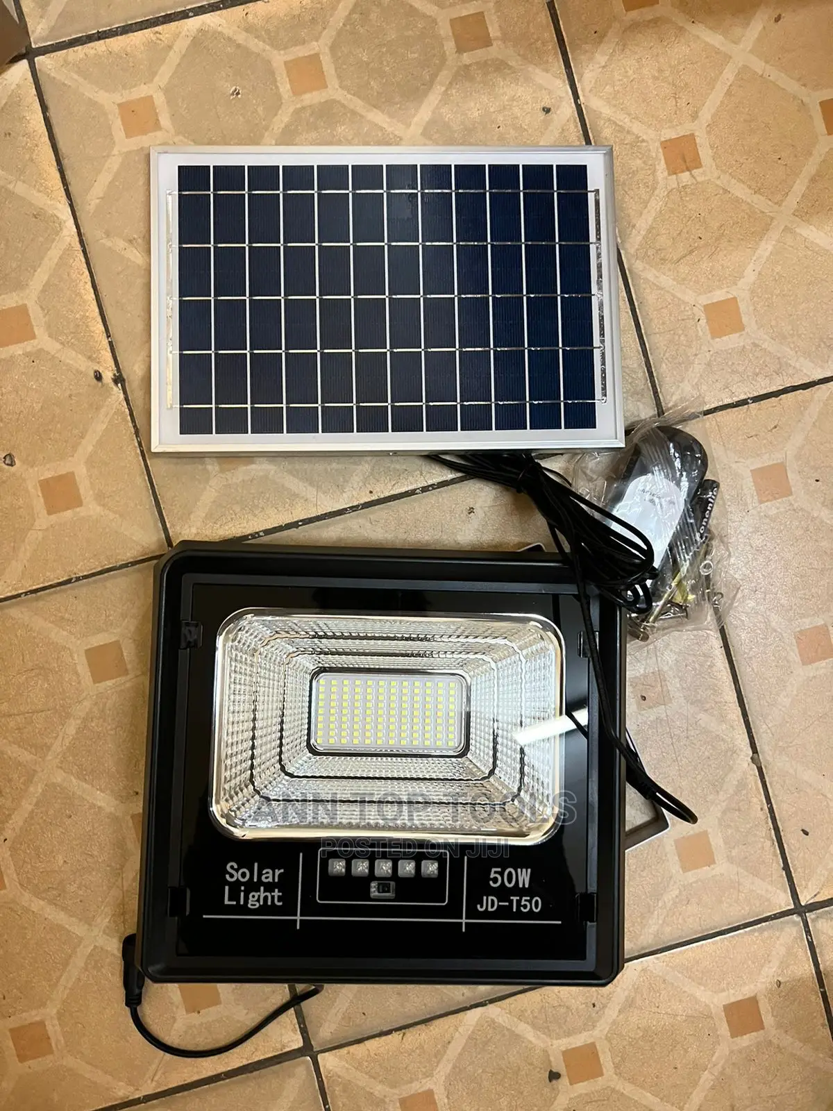 50W JD T50 Solar Flood Light
