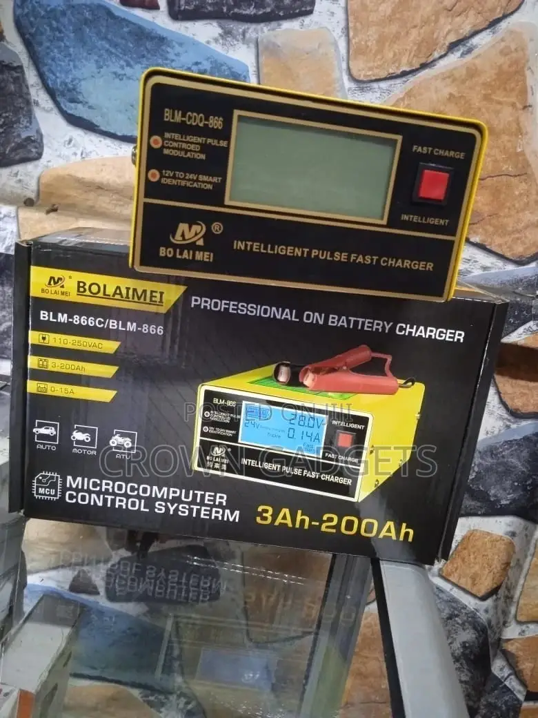 Fully Automatic Car Battery Charger 150v--250v to 12V 10A