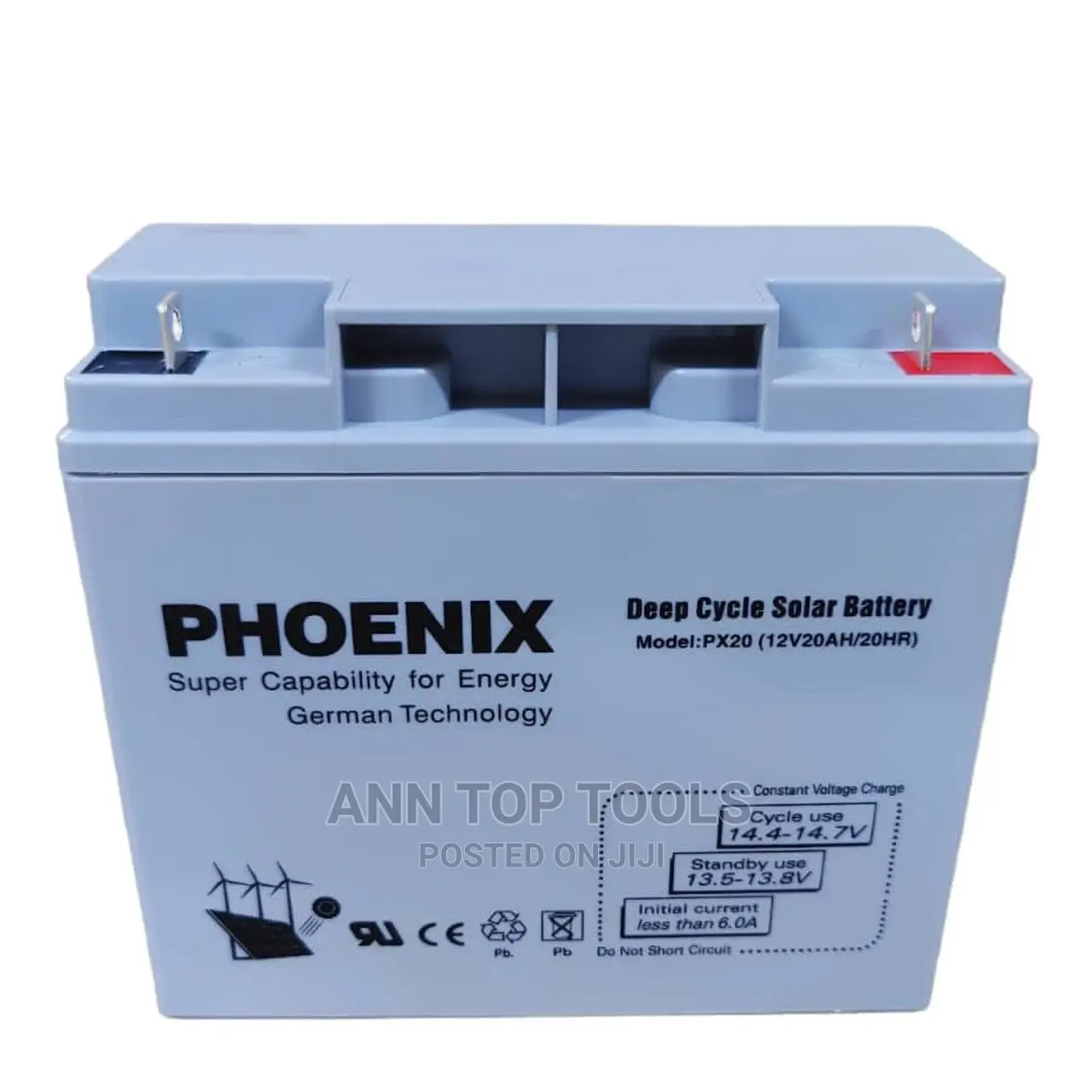Phoenix 12v20ah Deep Cycle Solar Battery