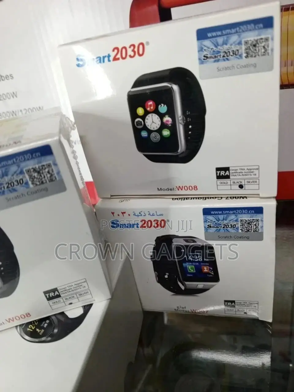 Smart 2030 Smart Watch Silicone Band With SIM Card