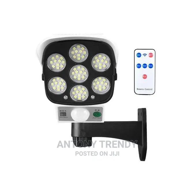 Solar Light Motion Sensor Solar Monitoring Lamp
