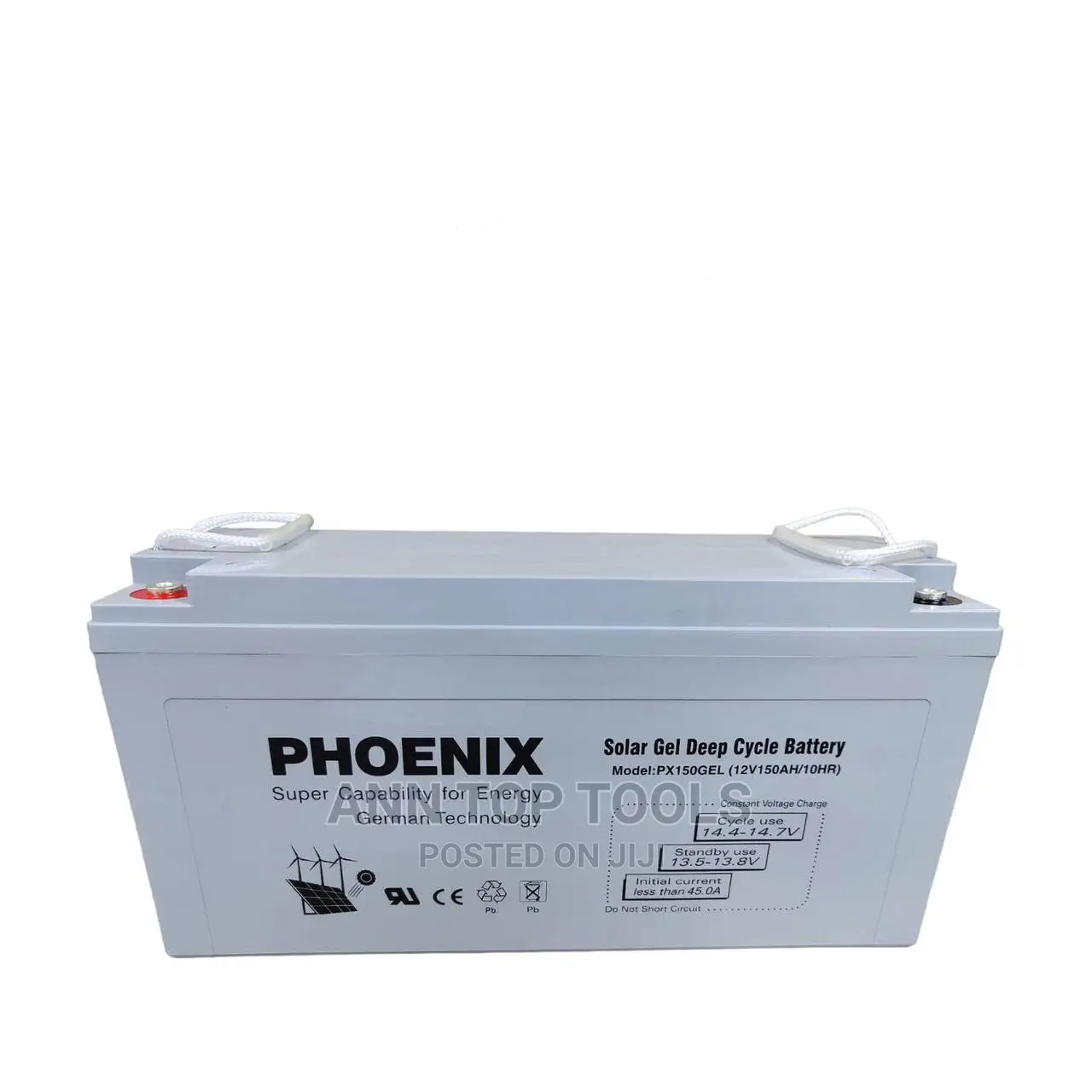 Phoenix 12V 150ah Deep Cycle Solar Battery