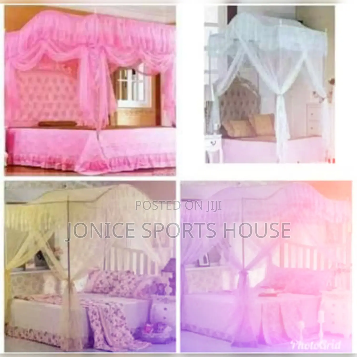 Curved Mosquito Net