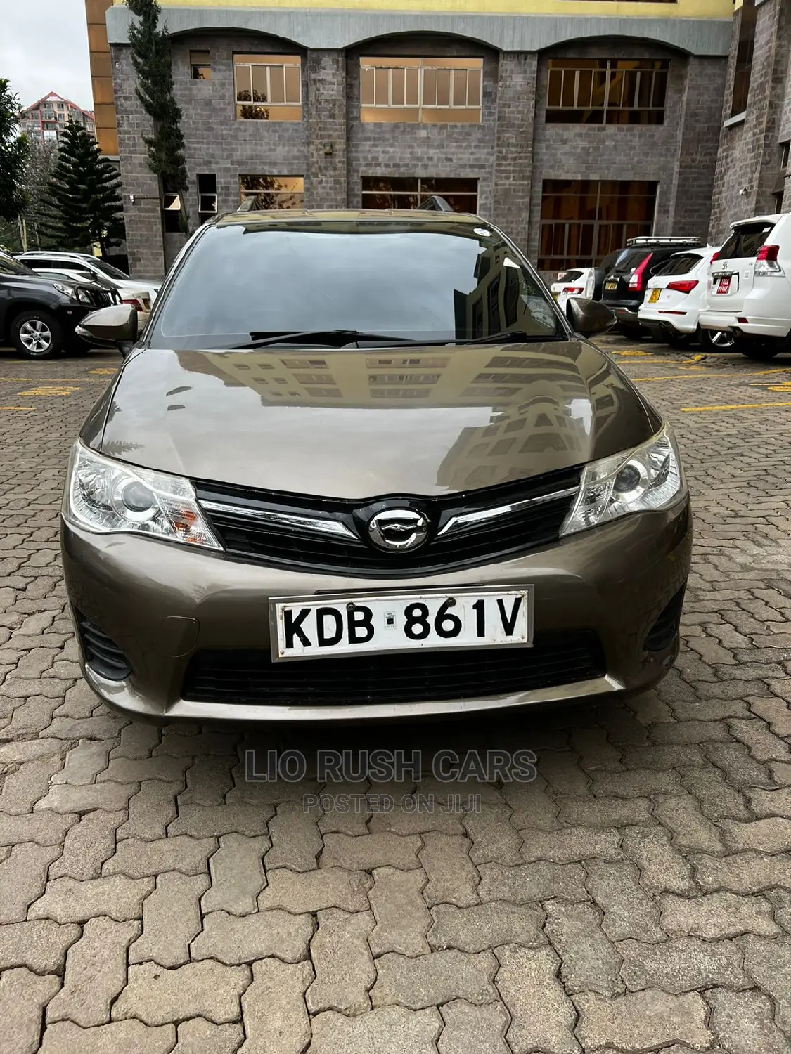 Toyota Corolla Fielder 2014 Gray