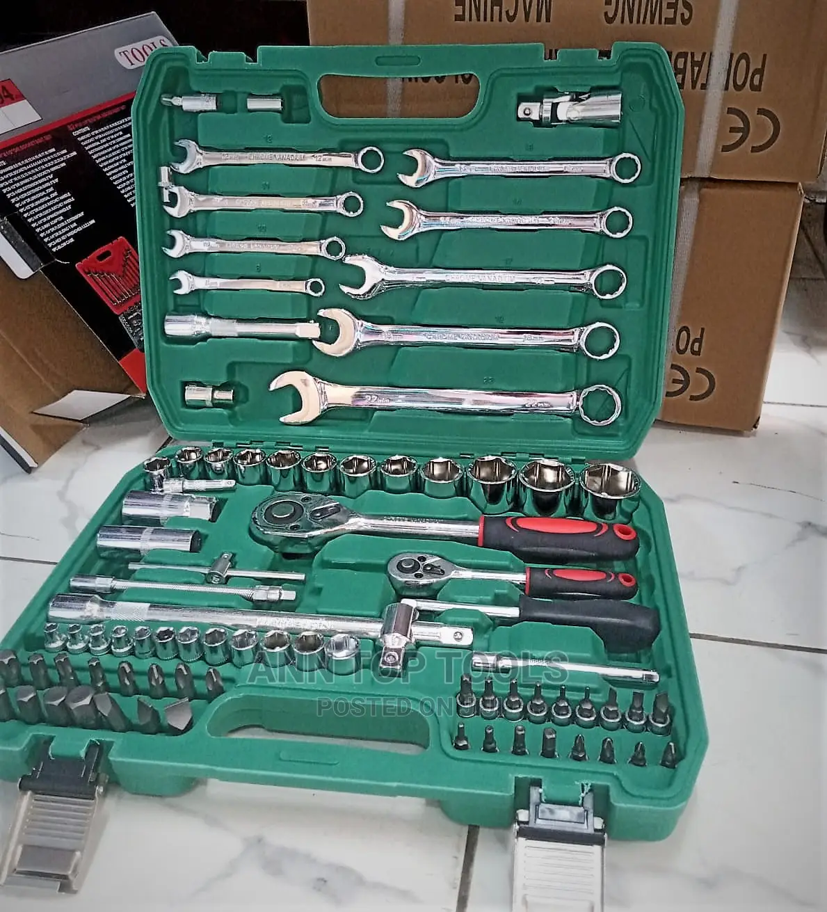 82 Pieces Mechanical Tools
