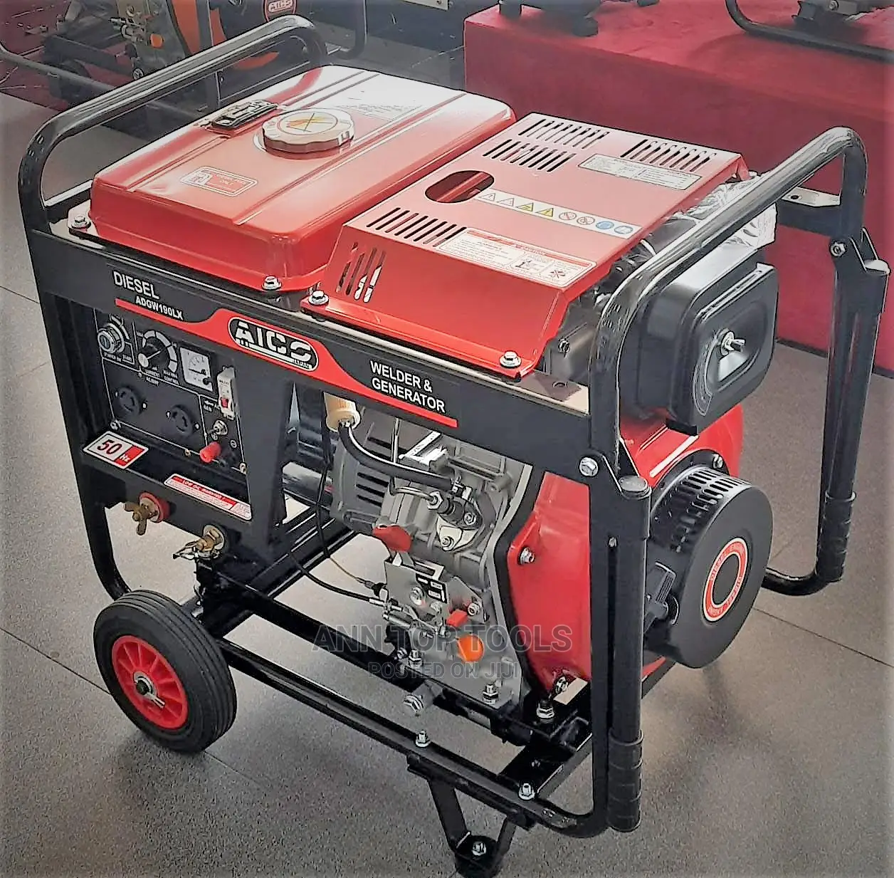 Aico Japan DIESEL Welder Generator 7.5kva Max Output 8.1kva