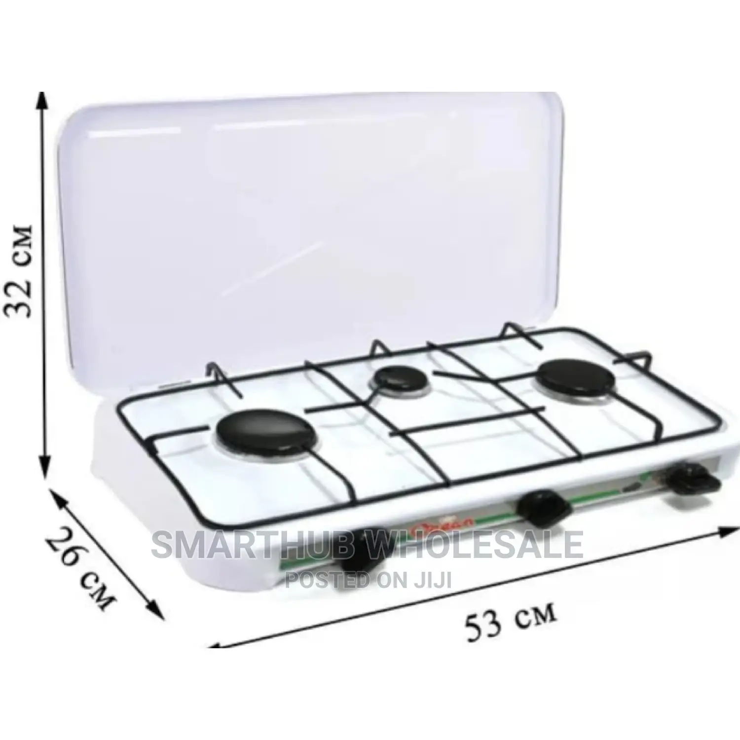 Ocean Deluxe 3-Burner Table Top Gas Stove