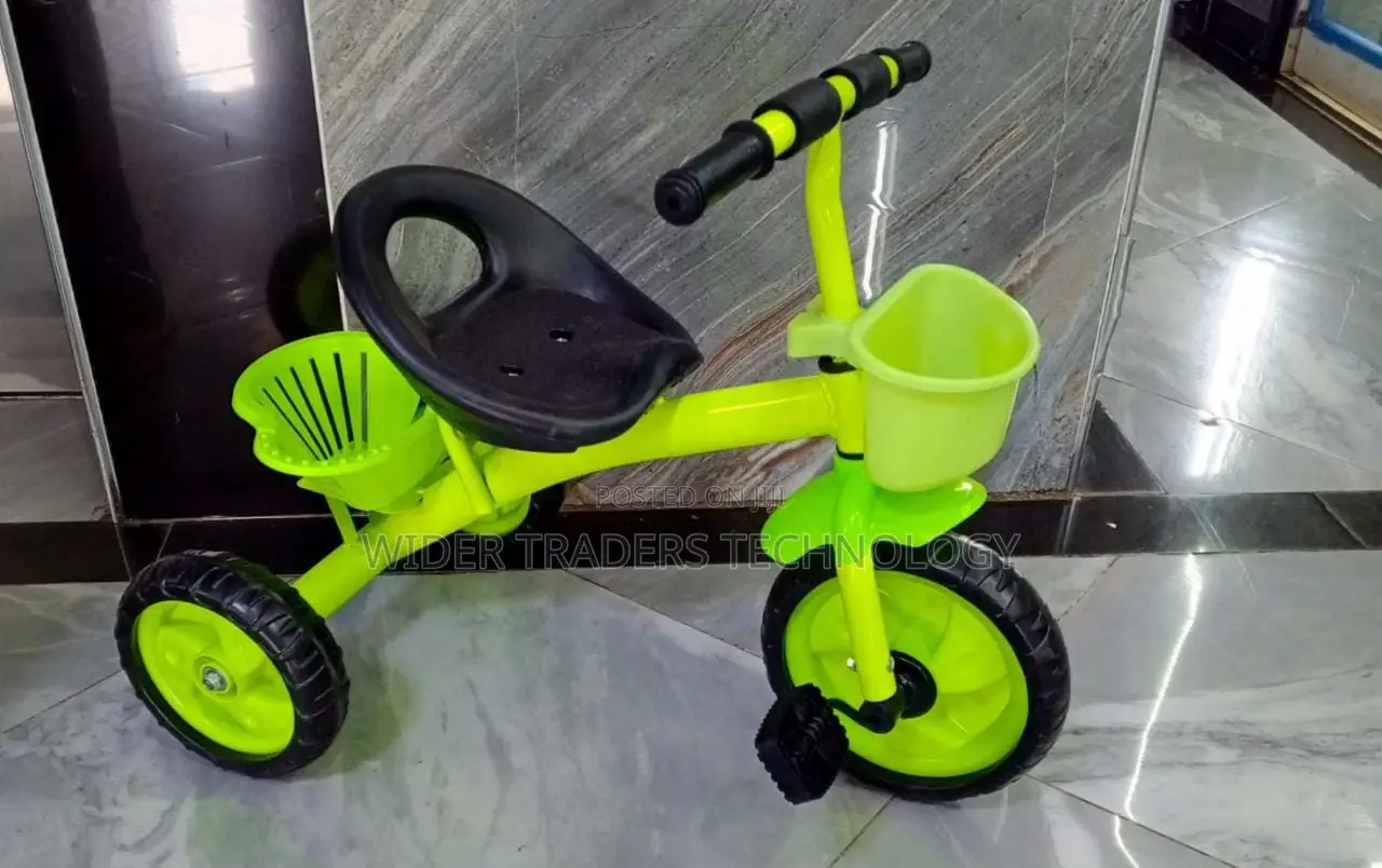 Green and Red Kids Tricycle