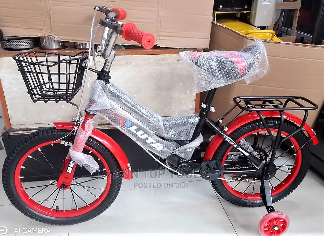 Luta Size 16 Red Kids Bicycle