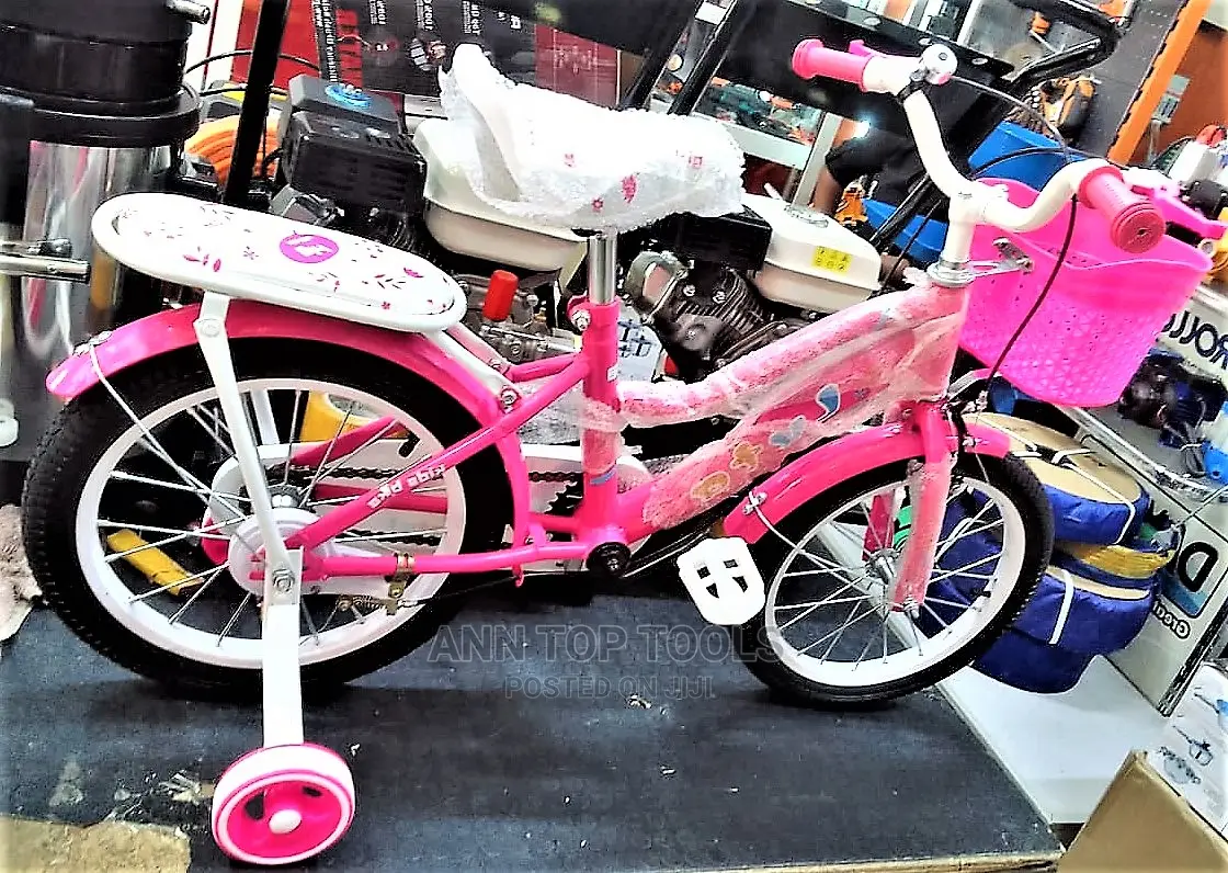 Luta Size 16 Girls Pink Bicycle