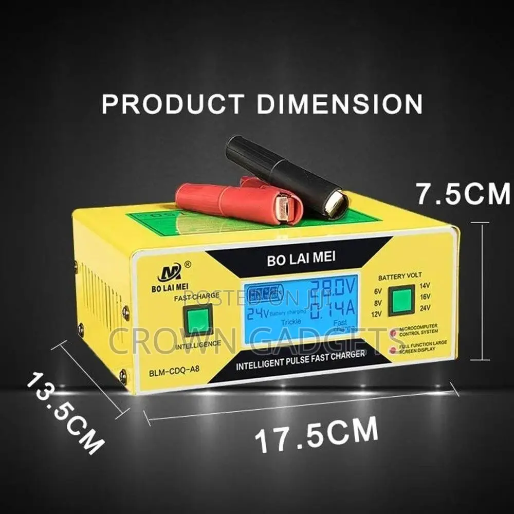 Full Automatic Car Battery Charger 150v/250v to 12V 24V