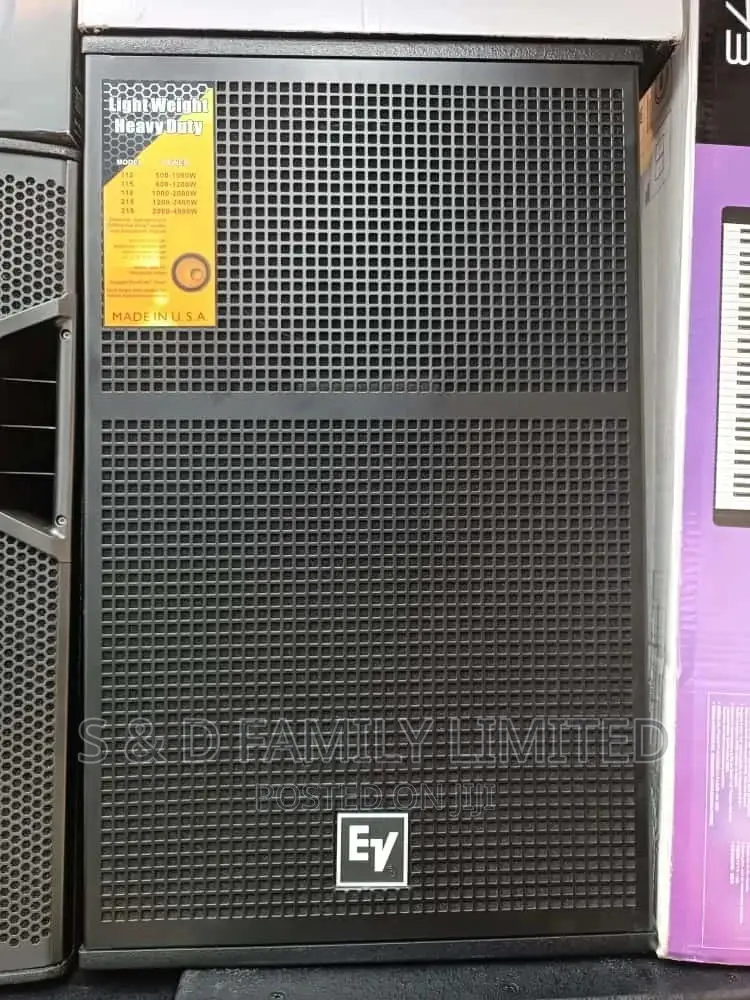 15 Inch EV Midrange Speaker