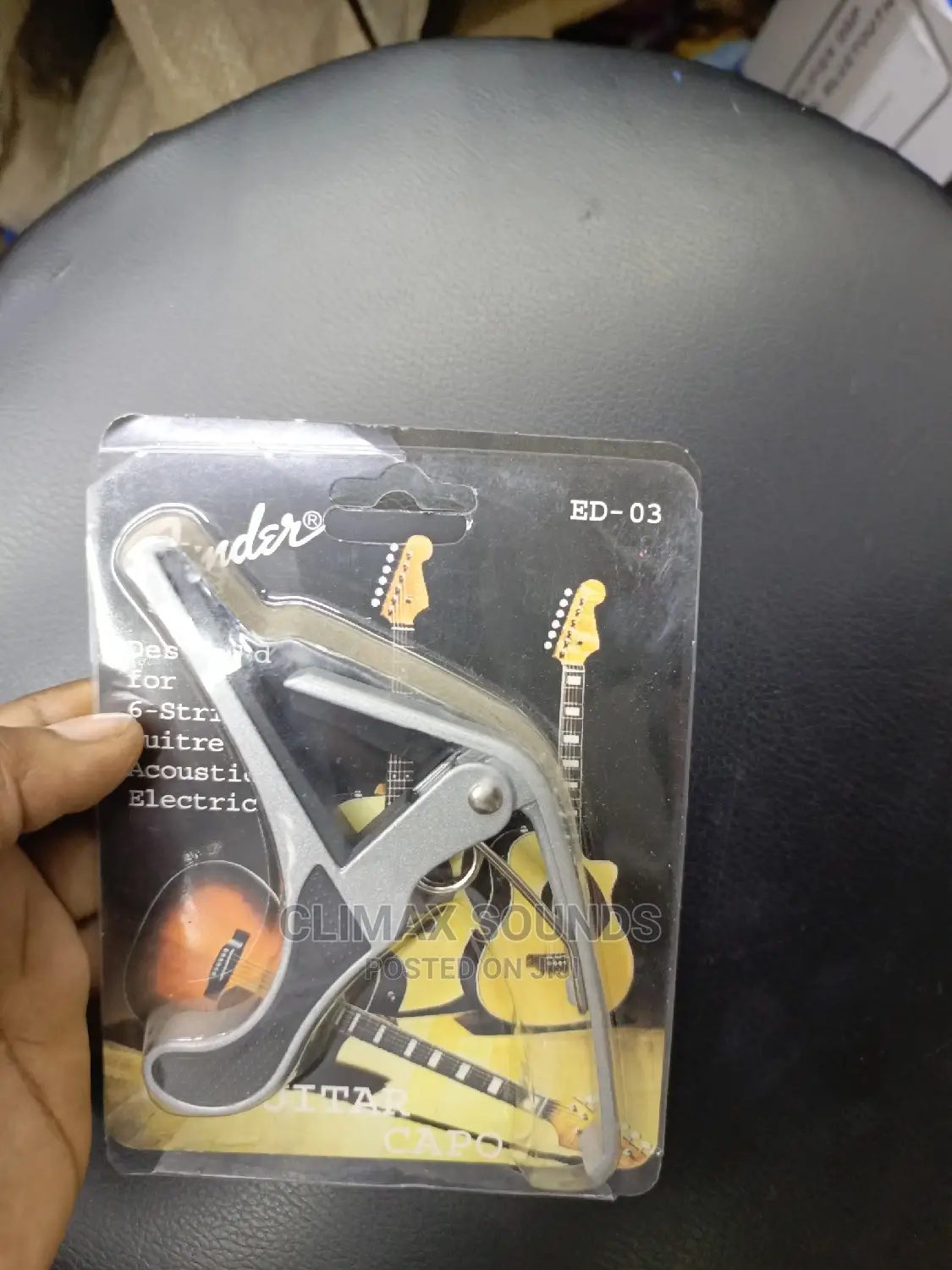 Guitar Capo Grey