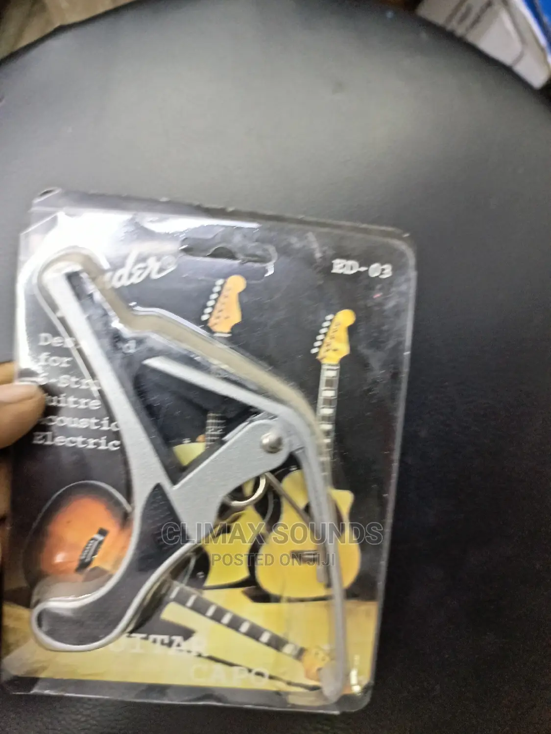Guitar Capo Grey