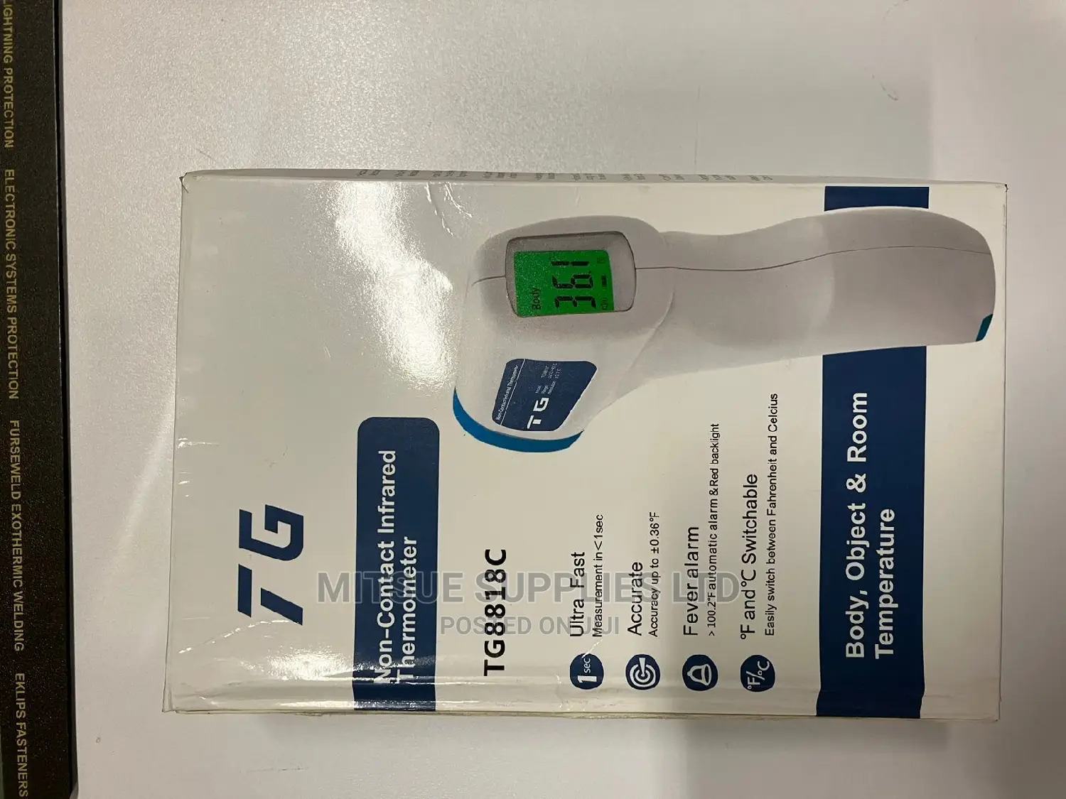 Thermometer Infrared 0-100c