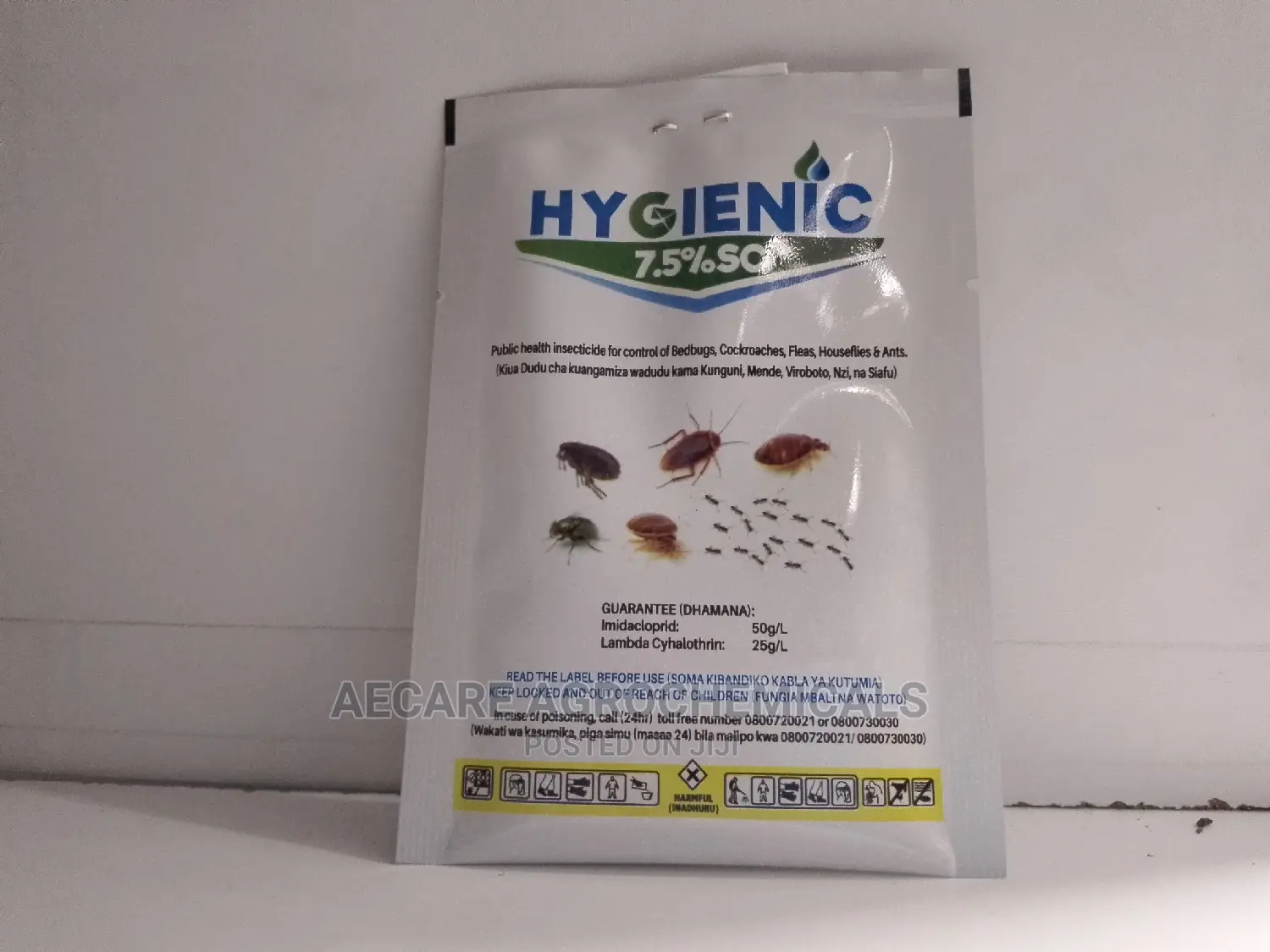 Hygienic 7.5% Sc Insecticide 20ml
