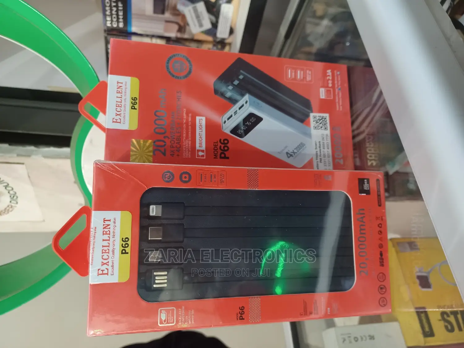 20000mah Excellent Power Bank P66, Fast Charging