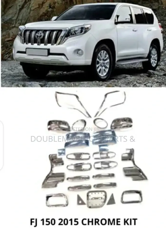 Chromekits Chrome Kit Toyota Landcruiser Prado 150 2015