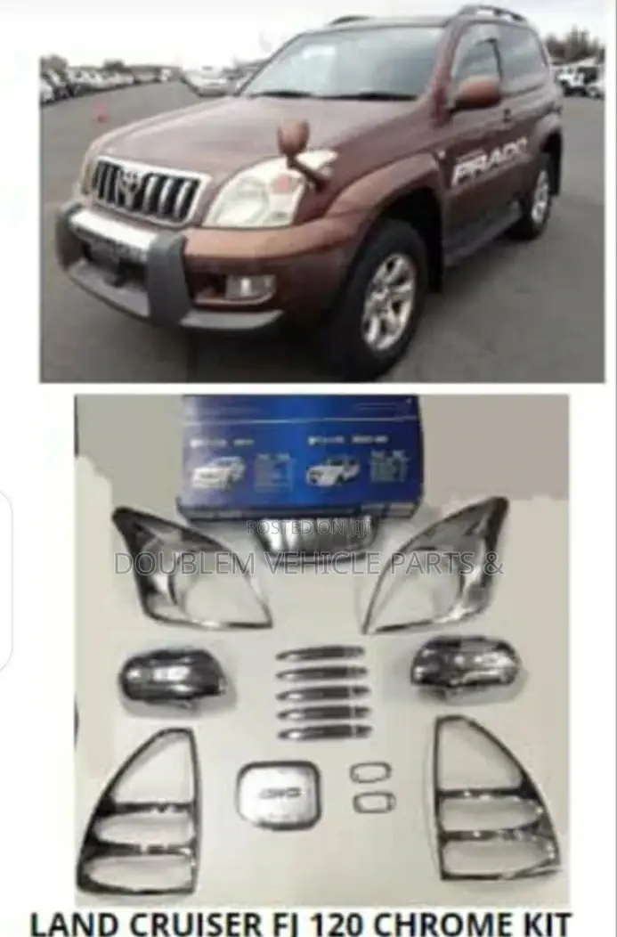 Chrome Kit Toyota Landcruiser Prado Fj120