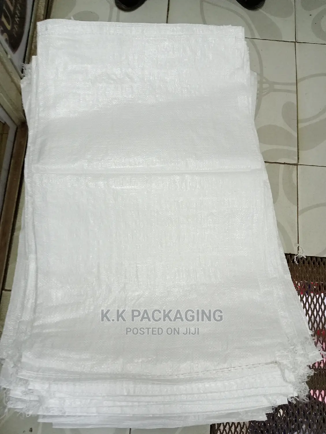 25kg White Plain Gunia /Sacks