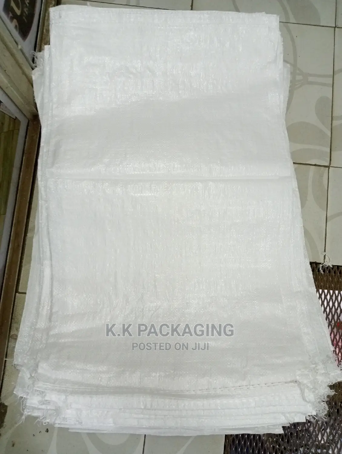 25kg White Plain Gunia /Sacks