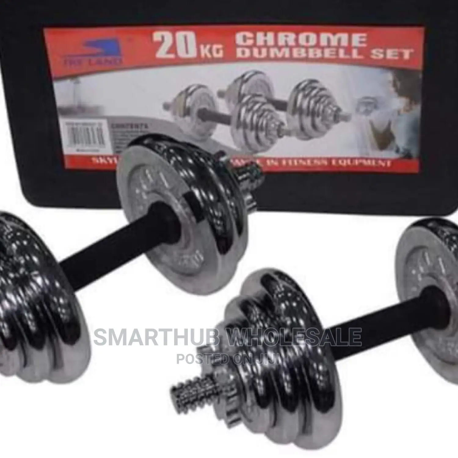 20kgs Crome Dumpels
