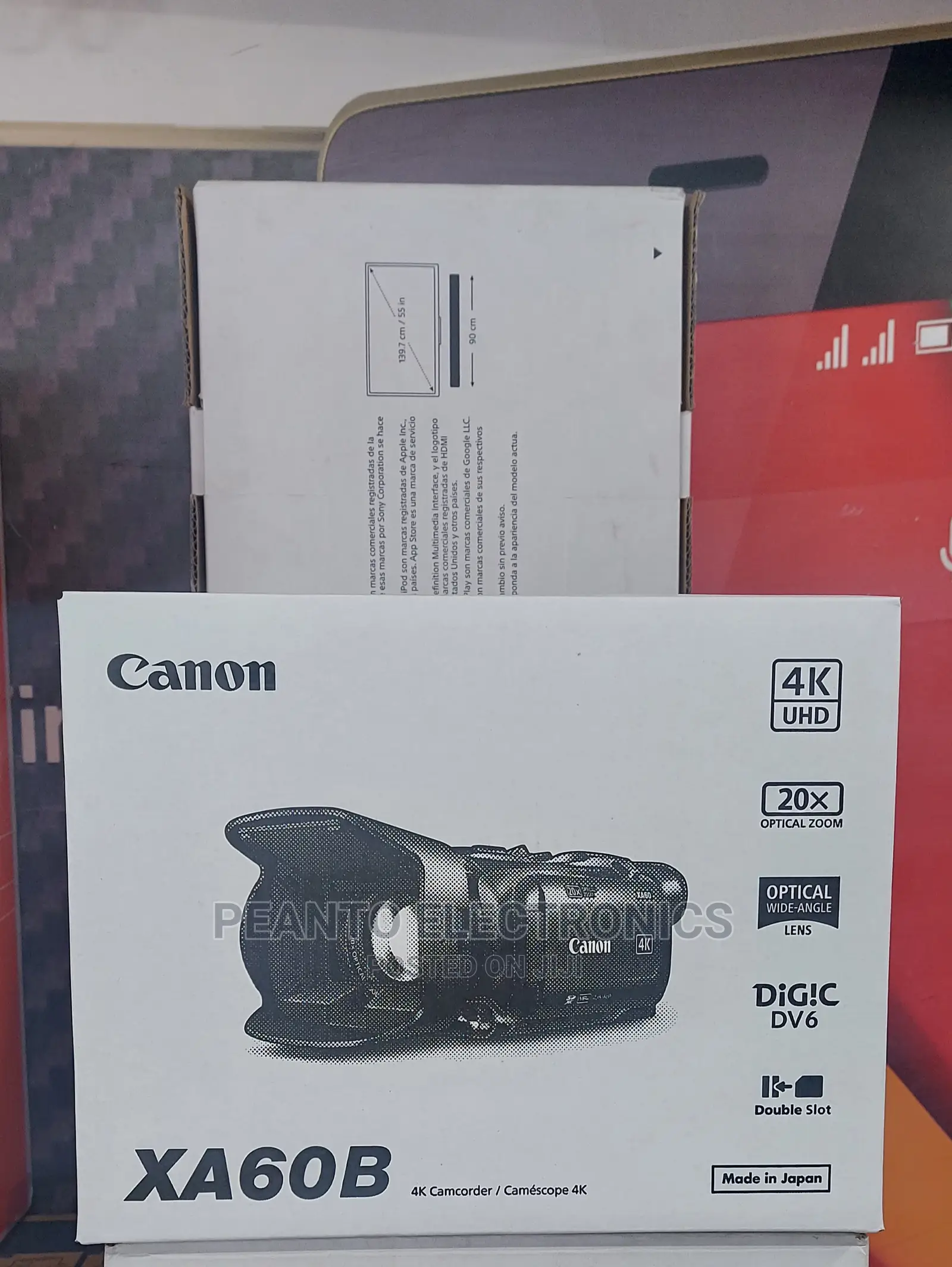 Canon Xa60b Professional Uhd Camcorder