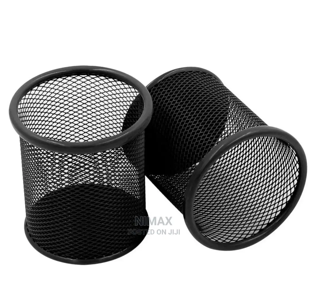 Pen Holder Black Mesh