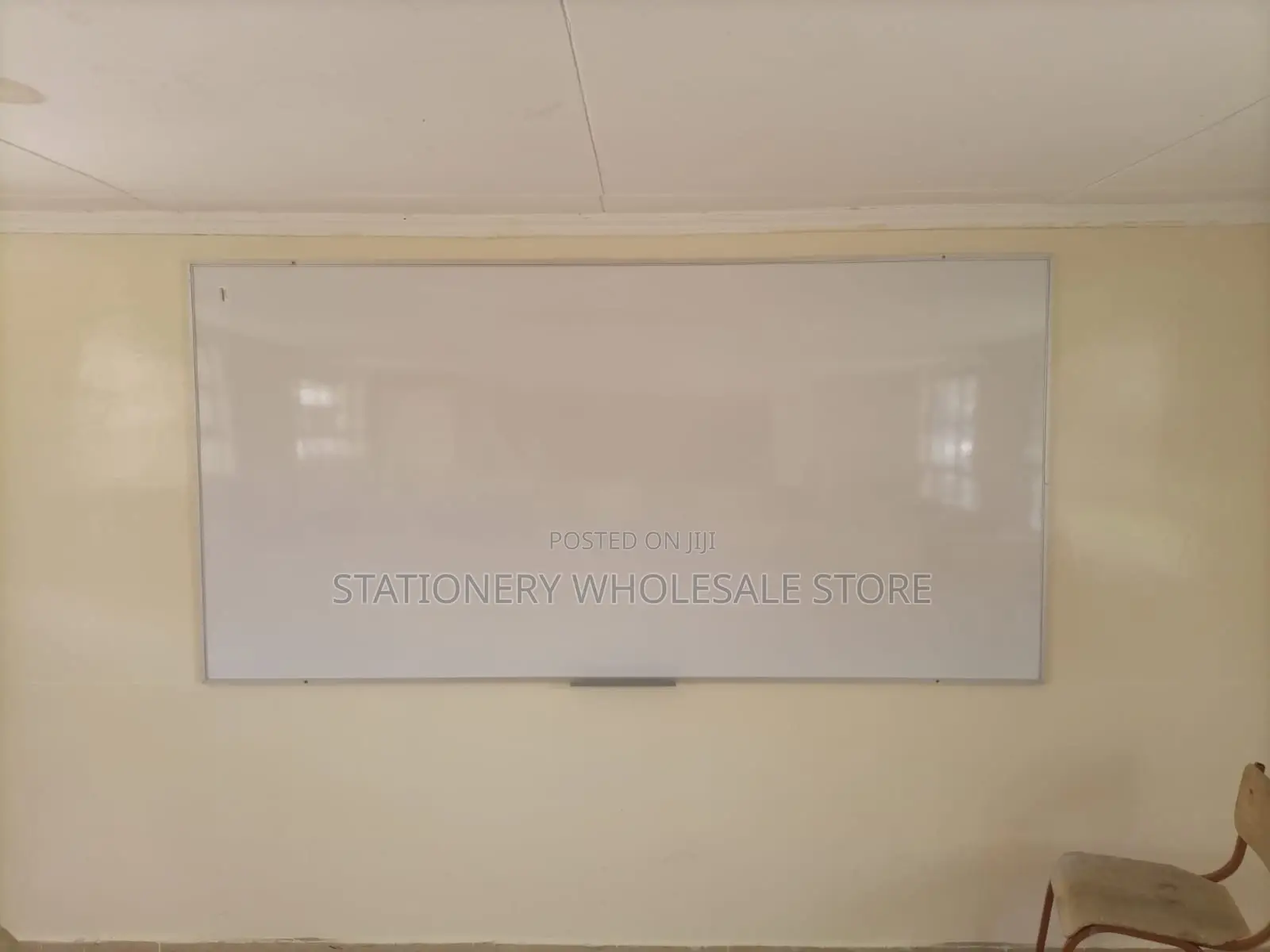Whiteboard 240cmx120cm Non Magnetic Whiteboard Locally Made