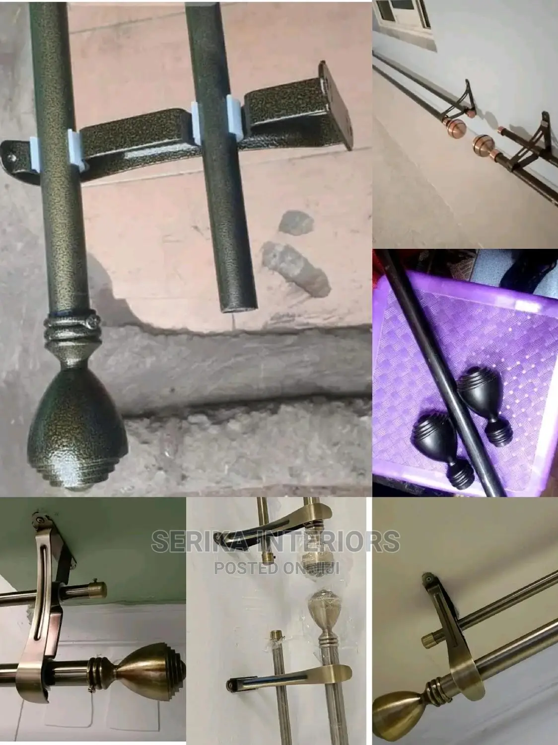 Jua Kali Curtain Rods Curtain Rods Curtain Rods