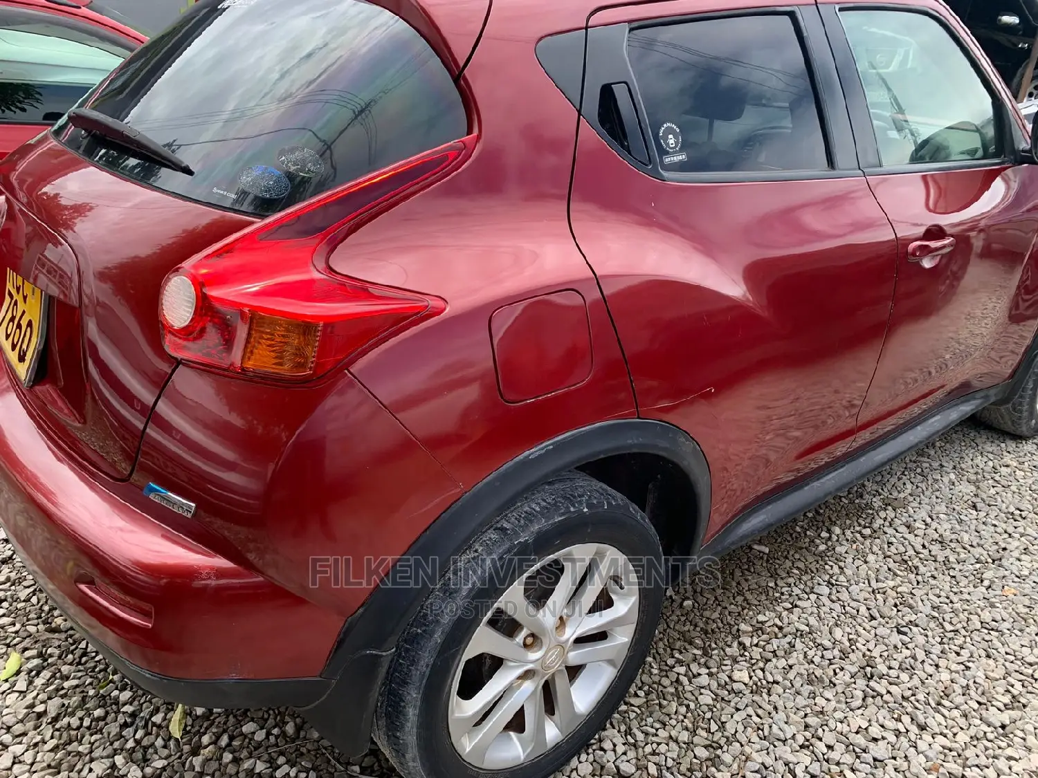 Nissan Juke 2009 Burgundy