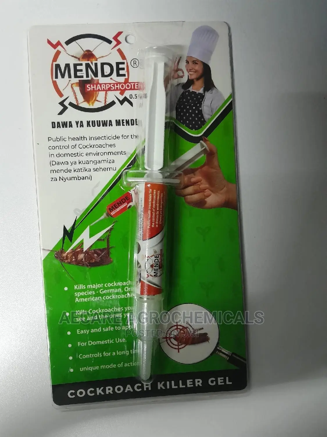 MENDE SHARPSHOOTER 0.5GB 5grams Cockroach Killer Gel