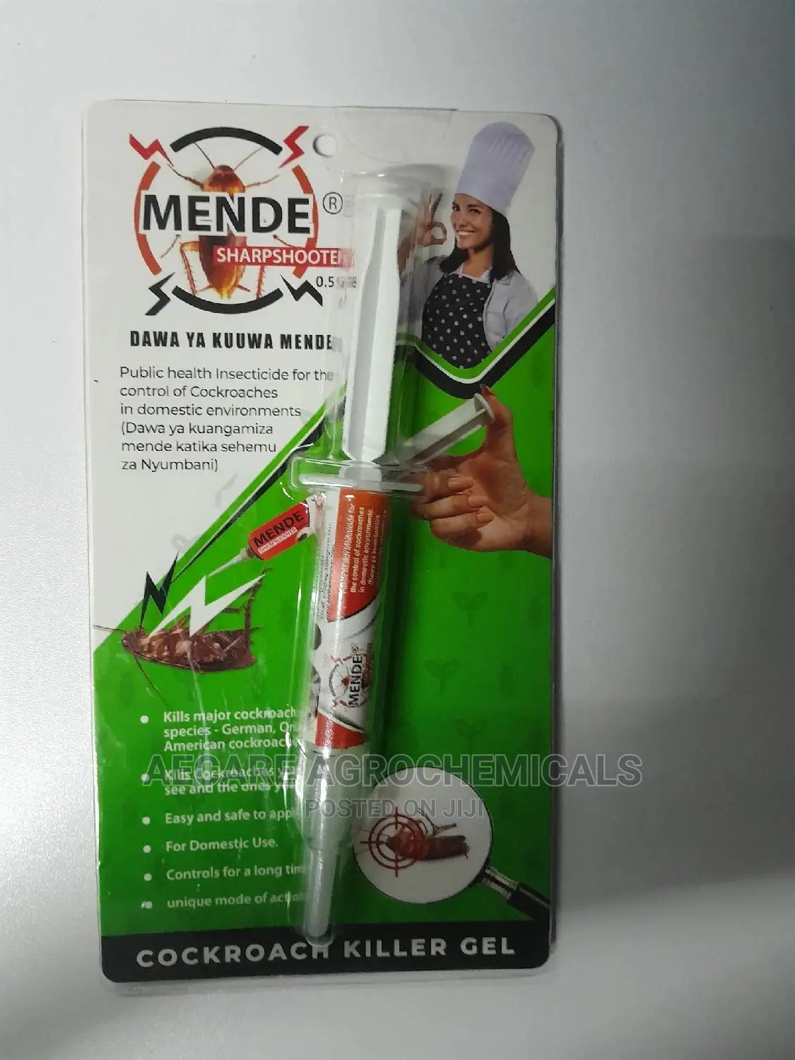 MENDE SHARPSHOOTER 0.5GB 5grams Cockroach Killer Gel