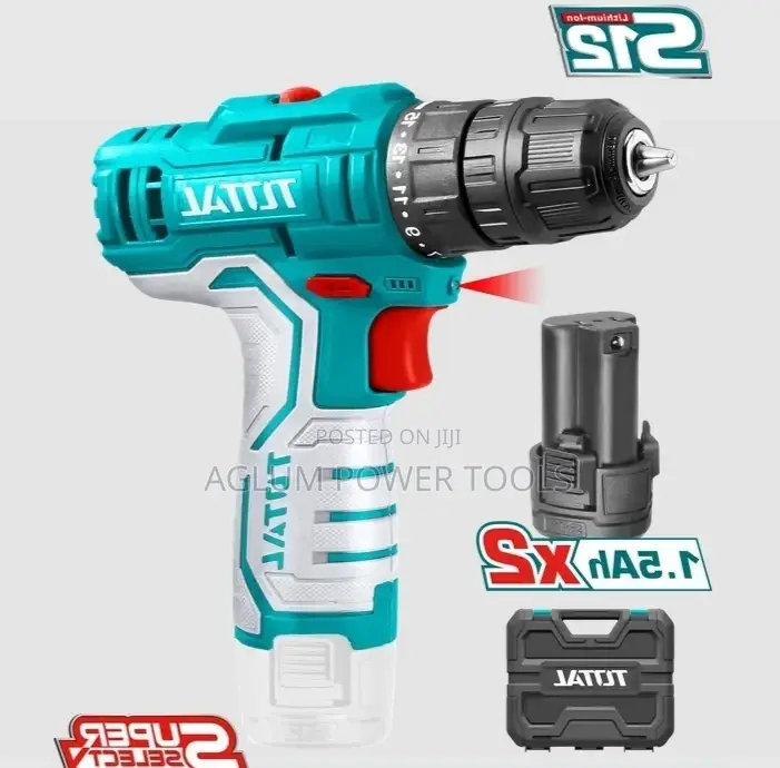 Cordless Drill S12V 1.5ah Batteries