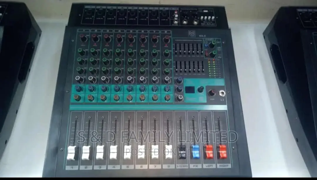 Martin Audio MA-8 Powered Mixer 8 Channels