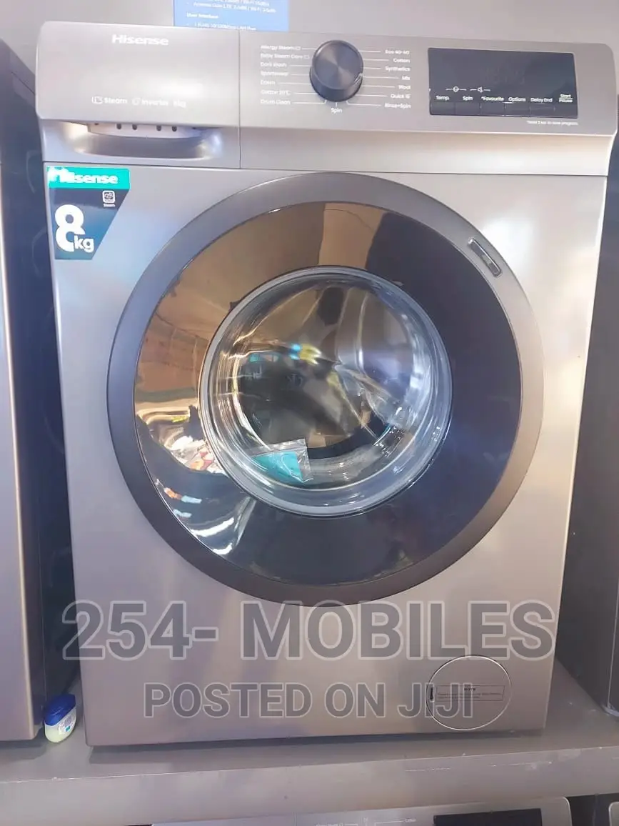 Hisense Wfqp8014evmt 8kg Front Load Washing Machine