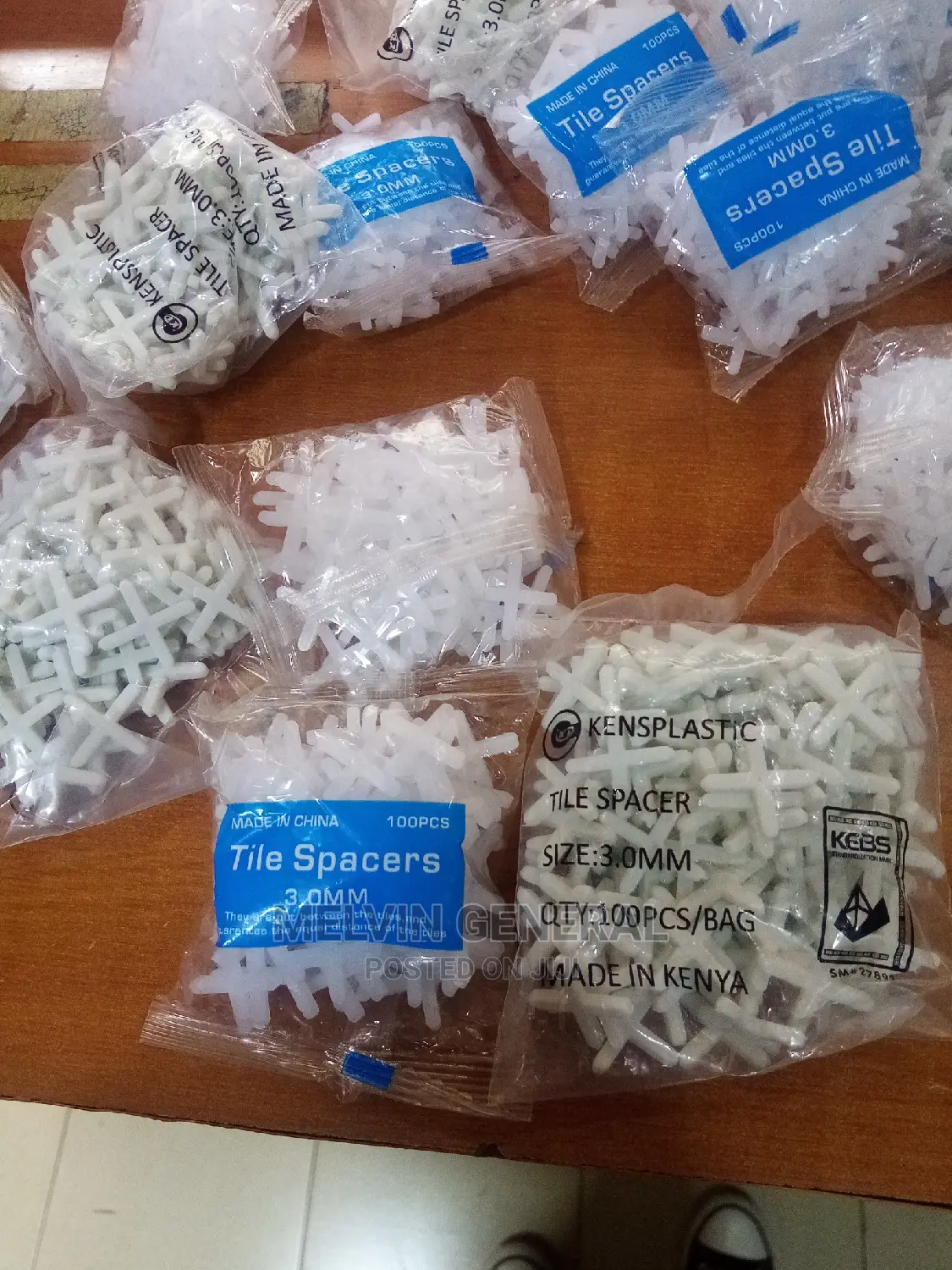 Tile Spacers 3mm (100pcs)