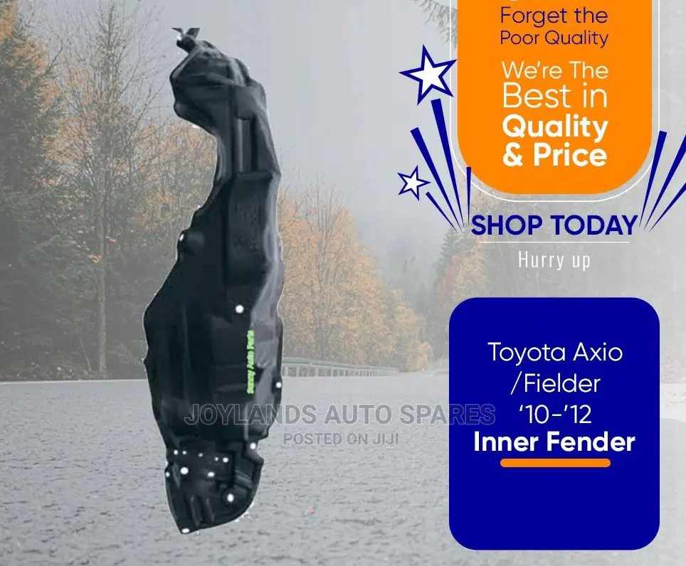 Fielder 2010/2012 Sura Mbaya Stone Guard/Inner Fender