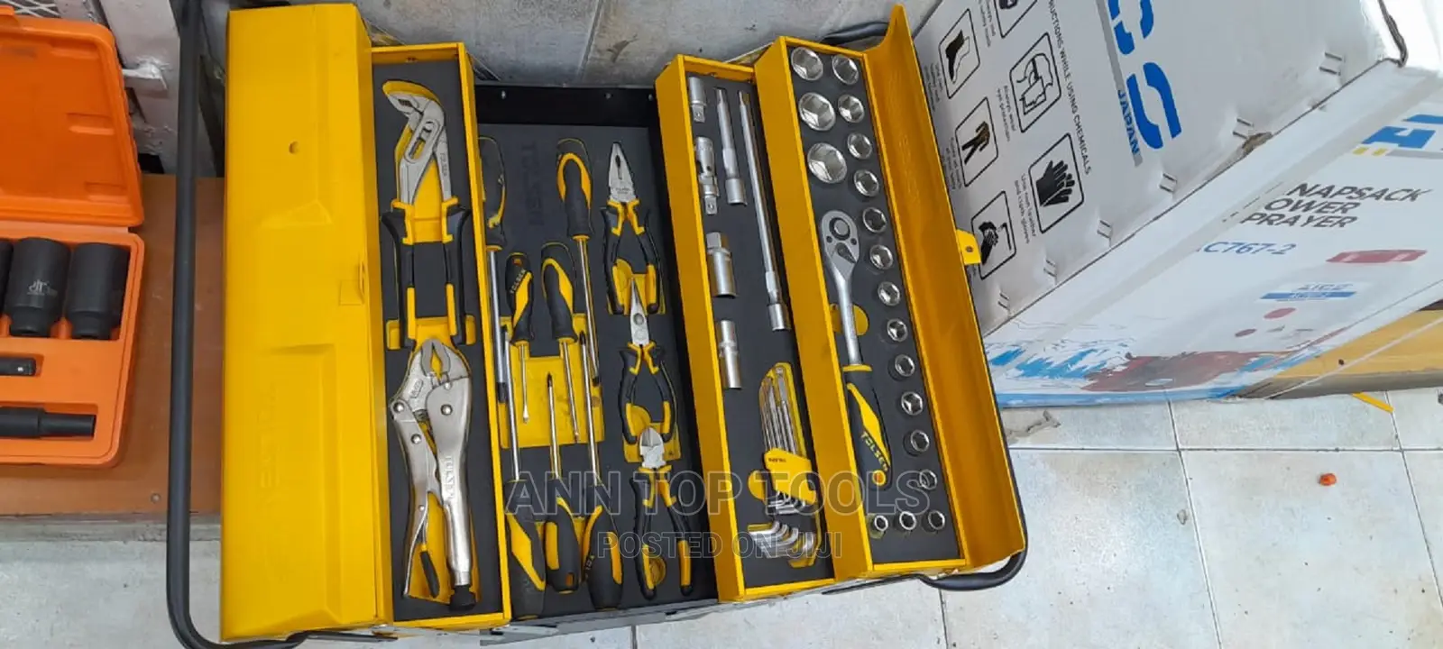 Quality Tolsen 85 Pieces Fundi Tool Box