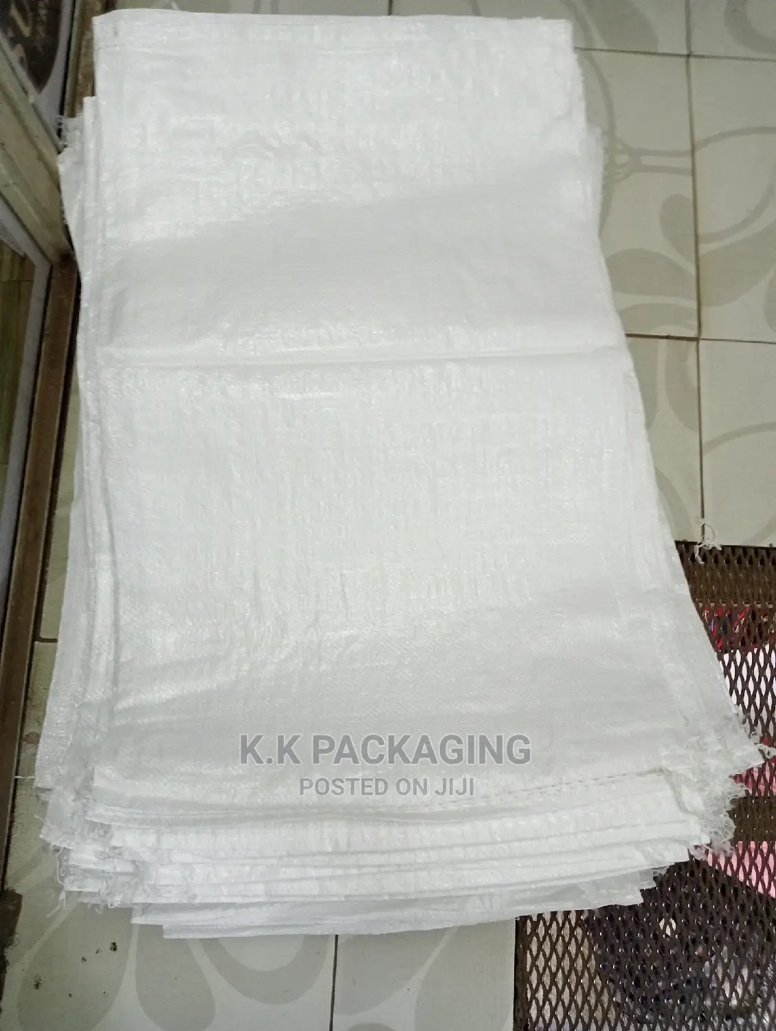 25kg White Printable Sacks