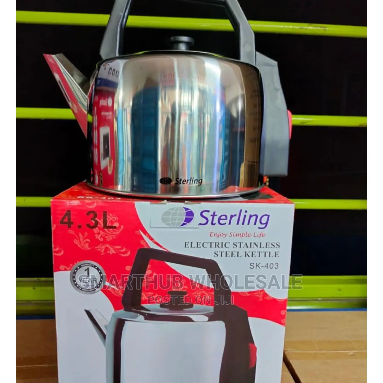 4.3 Sterling Electric Automatic Switch Off Kettle