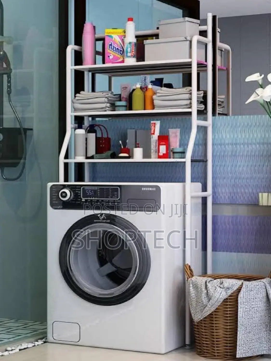 Generic 3 Tier Over the Washing Machine Storage Rack
